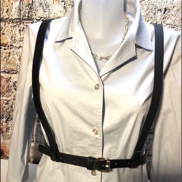 leather suspender harness belt - Picture 1 of 2